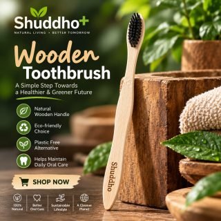 Shuddho Bamboo Toothbrush
