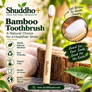 Shuddho Premium Bamboo Toothbrush